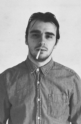 man with cigarete